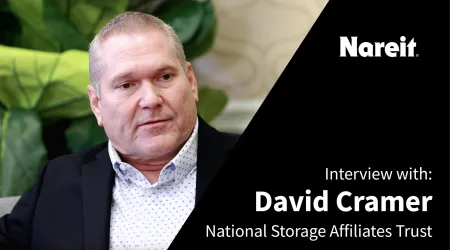 David Cramer, president and CEO of National Storage Affiliates 