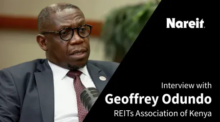 Geoffrey Odundo, chairman of the REITs Association of Kenya
