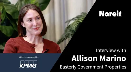 Allison Marino, executive vice president and CFO at Easterly Government Properties 
