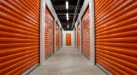 Interior of self storage location