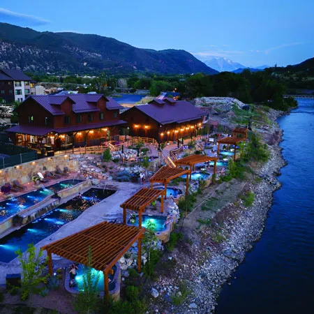 EPR Properties’ Iron Mountain Hot Springs in Glenwood Springs, Colorado.