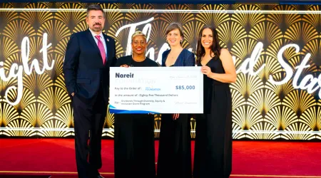 Nareit Foundation Presents Check